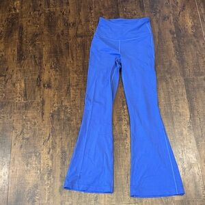 lululemon athletica Blue Flared Leggings
